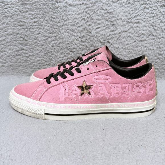 Converse One Star Pro Sean Pablo Paradise Mens Size 8 Sneakers 90s Pink Suede - Picture 3 of 9